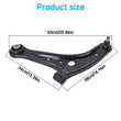 FORD FIESTA MK6 08-17 FRONT LOWER SUSPENSION WISHBONE CONTROL ARMS PAIR X2