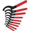 9x Hook Crescent Wrench C-Shaped Wrench Set