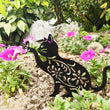 Cat Planter Acrylic Stakes Lawn Art