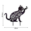 Cat Planter Acrylic Stakes Lawn Art