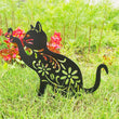 Cat Planter Acrylic Stakes Lawn Art