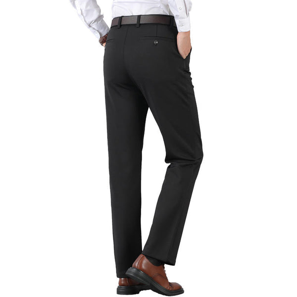 Men High Waist Long Pants