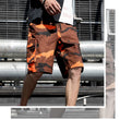 Men's Summer Outdoors Casual Camouflage Overalls Sport Shorts Pants