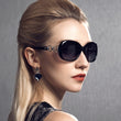 Polarized  Womens Oversized UV Protection Retro Sun Glasses