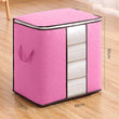 Foldable Space-saving Non-woven Fabric Blanket Storage Bag