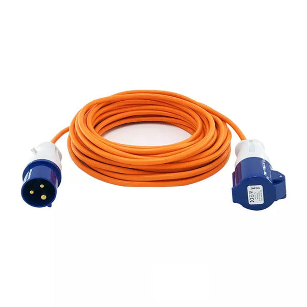 10M CARAVAN MAINS HOOK UP CABLE EXTENSION LEAD