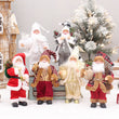 30cm Rustic Christmas Santa Claus Figurine Xmas Decoration