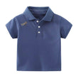 Boys Polo Short Sleeves Tshirt with Embroidery