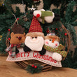 Christmas Front Door Wreath Sign Snowman Xmas Wreath
