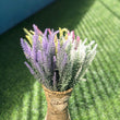 Lavender Plastic Flower Home Decor