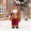 30cm Rustic Christmas Santa Claus Figurine Xmas Decoration