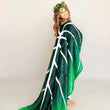 Soft  Large Leaf Shape Blanket Soft