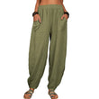 Women Linen Loose Harem Pants
