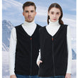 Women Men Fleece Heating jacket with 5 Heating Zones Power Bank Not Included