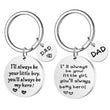 from Daughter or Son Dad Birthday Gifts Keyring Father's Day Gifts
