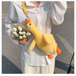 Cute Plush Duck Shoulder Bag