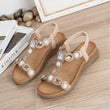 Womens Rhinestone Flip Flops Summer Flat Sandals