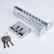 Anti-Theft Car Stainless Brake Clutch Pedal Lock Steering Wheel Security Lock