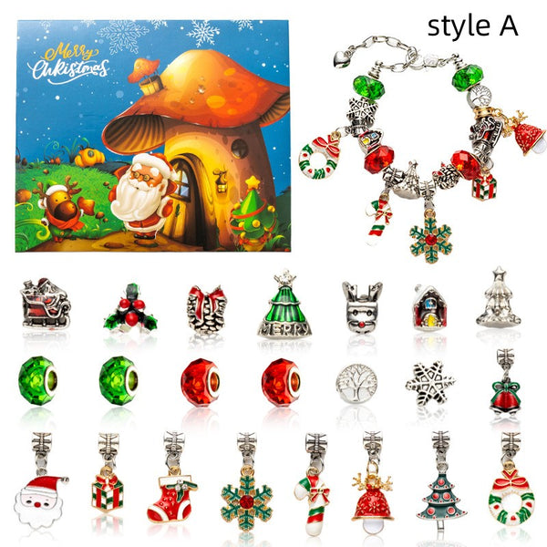 Christmas Counting Down 24Days Suprise Jewelry Box Random Gift Box Advent Calendar