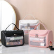 Clear Makeup Cosmetic Bag with Handle Storage Bag