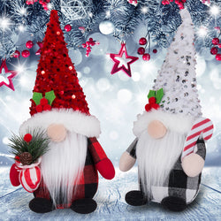Christmas Gnome Plush Decor