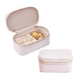Mini PU Leather Jewelry Bag Portable Travel Jewelry Storage Box