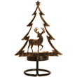 Set of 6 Tea Light Candle Holders Christmas Decoration