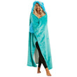 Women Winter Hooded Wearable Cartoon Hoodie Blanket