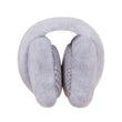 Women Foldable Plaid Fleece Earmuff