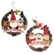 Christmas Front Door Wreath Sign Snowman Xmas Wreath