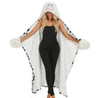 Women Winter Hooded Wearable Cartoon Hoodie Blanket