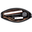 Men Leather Black Bag Shoulder  Business Bag