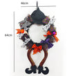 Halloween Wreath and  153pcs Halloween Balloon Garland Arch Kit Set