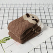 Women Sloth Pattern Non-Slip Sherpa  Floor Socks