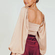 Women Sexy Mini Satin Skirt