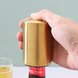 Magnetic Automatic Beer Opener Stainless Steel Push Down Bottle Opener