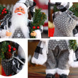 30cm Rustic Christmas Santa Claus Figurine Xmas Decoration
