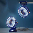 Desk Clip On Fan Portable Desktop Fan with Night Light