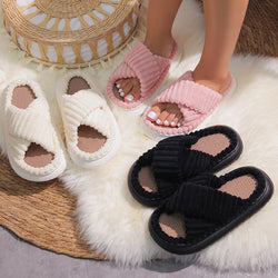 Women Warm Fleece Slippers