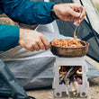 Detachable Portable Stainless Steel Outdoor Camping Oven
