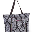 Foldable Large Waterproof Beach Bag Summer Travel Tote Bag with Zipper