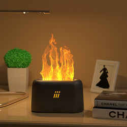 Humidifier with Colour Changing Flame Effect Humidifier