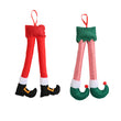Santa Claus Hanging Legs Christmas Car Decoration