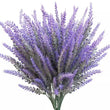 Lavender Plastic Flower Home Decor