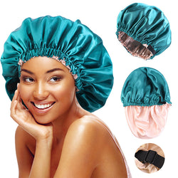 Adjustable Double Layer Bathroom Cap