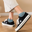 6pairs Men Mesh Low Cut Solid Color Socks