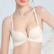 Women High Quality Front Closure Push Up Wireless Bra for Cup A/B