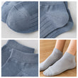 6pairs Men Mesh Low Cut Solid Color Socks