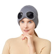 Winter Hat with Lenses Goggle Beanie