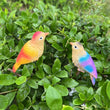 Stake Resin Decor Bird Resin Garden Decor